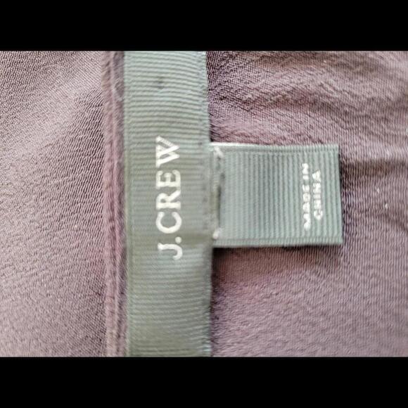 J CREW large (?) Black mini dress with ruffles - Picture 4 of 6